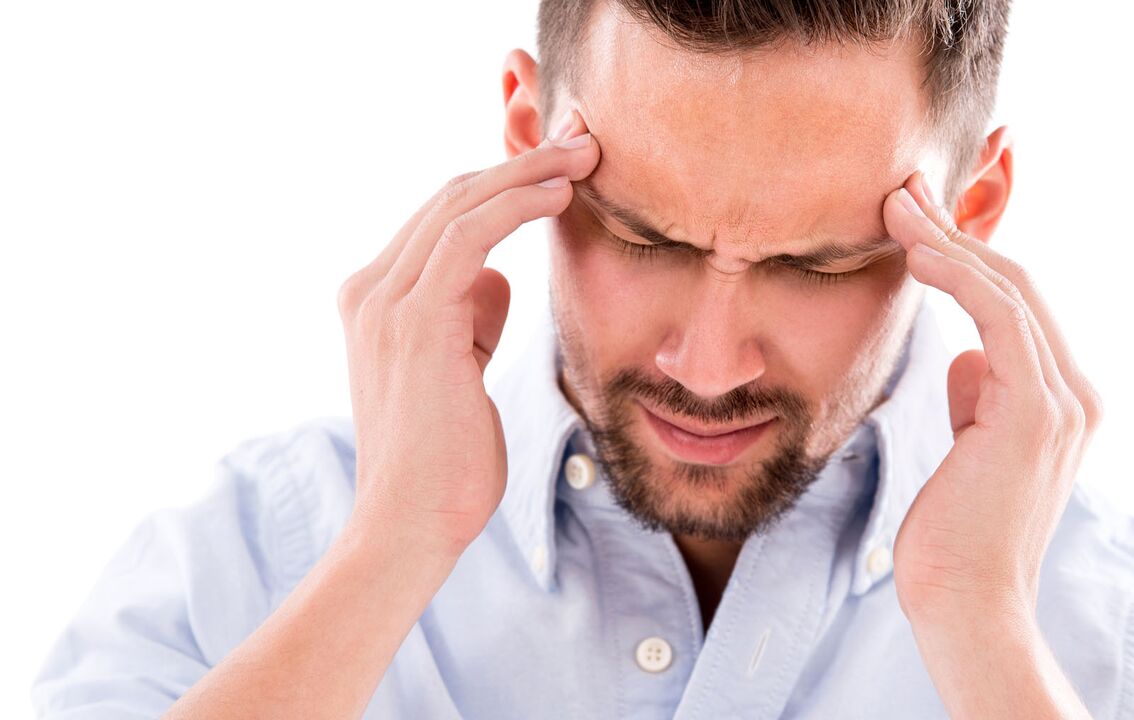 Bolest hlavy je vedlejším účinkem patogenních léků